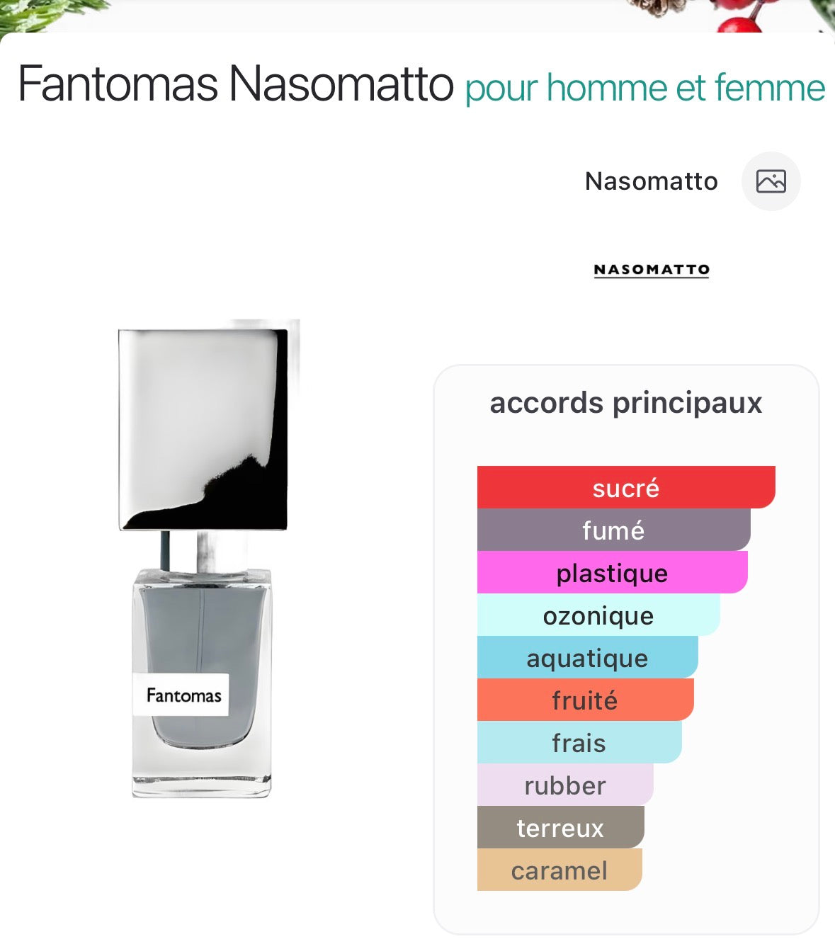 NASOMATTO Fantomas